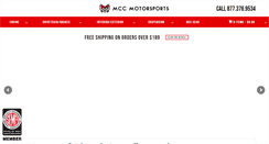 Desktop Screenshot of mccmotorsports.com